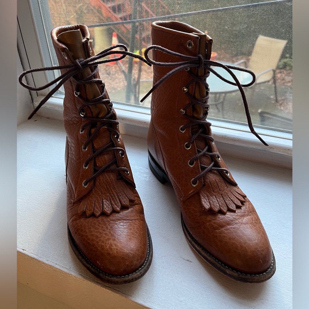 Justin’s Leather Riding Boots